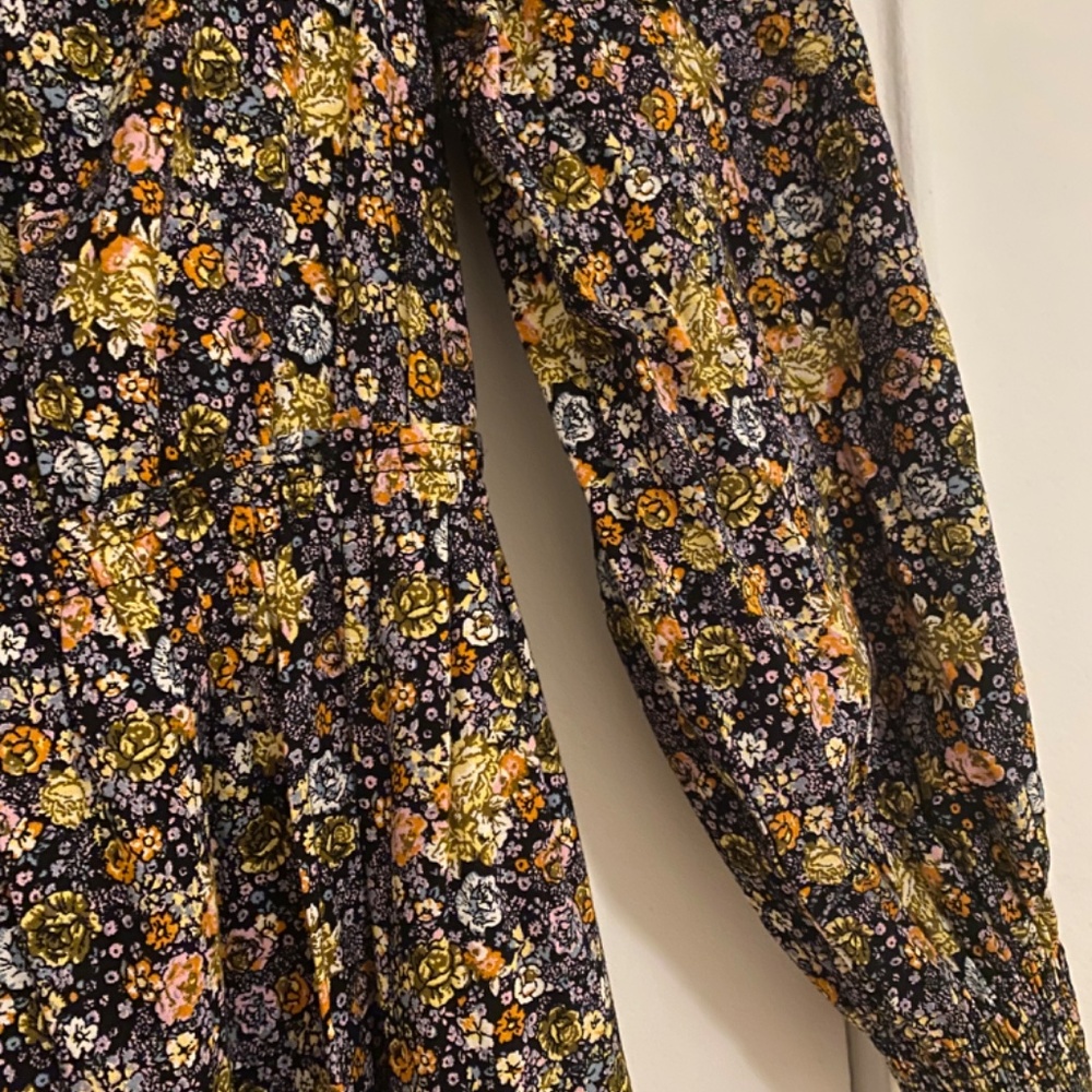 Universal Threads Floral Ruffle Maxi Dress - Picture 4 of 8